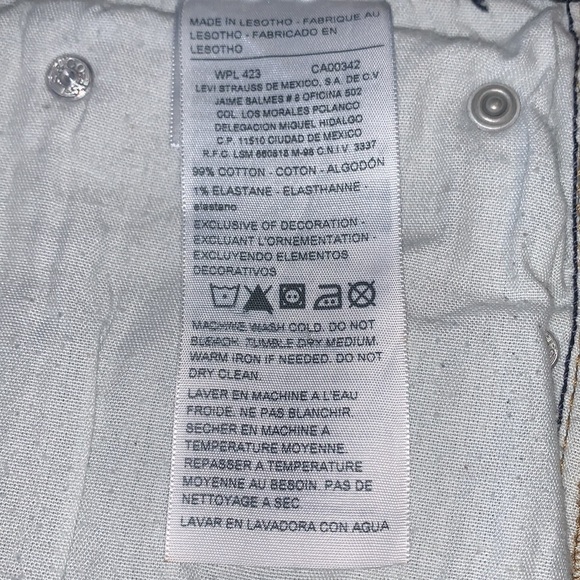 Worn Once! Denizen from Levi’s 285 Relaxed Fit Dark Wash Jeans 38x30 - Picture 9 of 10